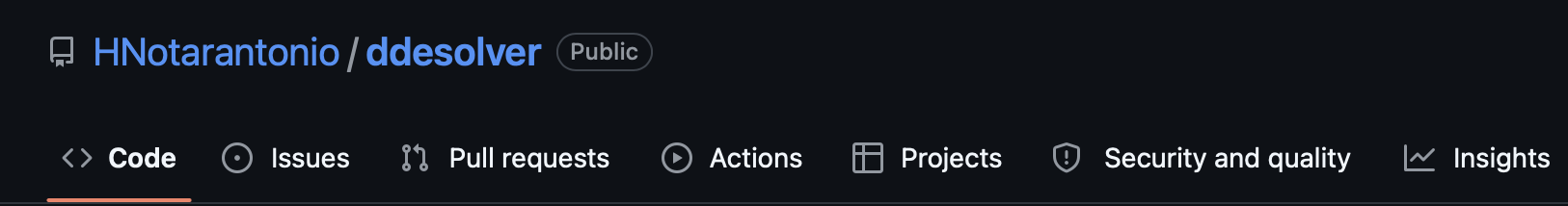 show GitHub